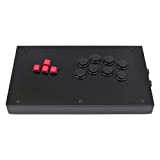SONGHUA F6-PS. Pulsanti della Tastiera Arcade Joystick Game Controller for PS5 / PS4 / PS3 / PC Console di Gioco Remote. (Size : Black)