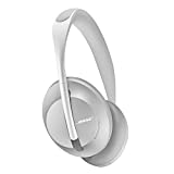 Bose Noise Cancelling Headphones 700 - Auriculares supraaurales inalámbricos Bluetooth con micrófono integrado para llamadas nítidas y control de voz de Alexa, color plateado