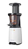 Extractor de zumo en frío PureJuice JMP400WH Kenwood, 140 W, exprimidor lento, 1,3 litros, plástico, blanco