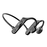 Cuffie Bluetooth a conduzione ossea Auricolari senza fili Cuffie sportive Supporto TF Card IP56 Impermeabile con microfono per corsa, ciclismo, escursionismo