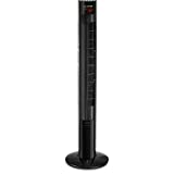 TROTEC Ventilador de torre TVE 32 T con 3 livelli di velocità, 45 Watt, Altezza de 112 cm, Oscillazione automatica di 60°, Display a LED, Telecomando a infrarossi, Silenzioso
