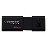 Kingston DataTraveler 100 G3-DT100G3/32GB USB 3.0, PenDrive, 32 GB, 1 Pezzo, Nero