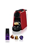 De' Longhi Macchine del caffè Essenza Mini Nespresso, 1370 W, 1 Cups, Plastica, Rosso