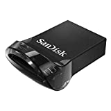 SanDisk Ultra Fit Flash Drive, USB 3.1 16GB con Velocidades de hasta 130MB/s, Tradicional, Negro, 16GB