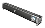 Trust Gaming GXT 618 Asto Soundbar per PC e TV, Casse PC, da Inserire Sotto Qualsiasi Monitor di PC o Schermo TV, 12 W - Nero
