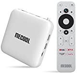 Android TV Box 10.0 MECOOL KM2 Android TV con Netflix certificado Amlogic S905X2-B TV BOX Android 4K Google certificado 2G DDR4 8G EMMc BT 4.2 Smart Box Android TV Dolby Audio