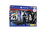 Playstation 4 Slim 500GB F Chassis + Rachet & Clank + The Last Of Us (Remastered) + Uncharted 4 [Esclusiva Amazon.it]