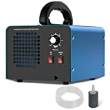 Generador de Ozono 28,000 mg/h, Desodorante Purificador de Aire para 15-300㎡, Generador de Ozono O3 de Alta Capacidad con Temporizador de 120 Minutos y Dos Modos de Purificación, Purifica Olor/Contaminación
