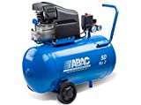 Compresor de aire ABAC Montecarlo L20 50 litros, 2Hp max presión 10bar, 220 litros/min