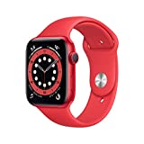 Apple Watch Series 6 (GPS, 44 mm) Cassa in alluminio PRODUCT(RED) con Cinturino Sport PRODUCT(RED)