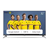 CHiQ L32H7N HD Smart TV, 32”,Wi-Fi, Netflix, Youtube, Prime Video, Facebook, HDR, DVB-T2/C/S2, design senza cornice