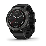 Orologio Garmin Fenix 6 Sapphire Smartwatch Silicone Nero GPS 47mm 010-02158-11