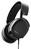 SteelSeries Arctis 3 Console, Cuffie stereo da gioco cablate per PlayStation 5, PS4, Xbox One, Xbox Series X, Nintendo Switch, VR, Android e iOS, Nero