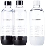 SodaStream Bottiglie Universali per gasatore d'acqua, Capienza 1 Litro, Confezione da 3