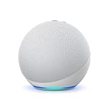 Echo (4.ª generación) - Audio de alta calidad, Smart Home Hub y Alexa - Blanco hielo