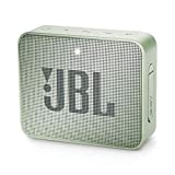 Altavoz Bluetooth portátil JBL GO 2 - Caja de altavoz Bluetooth resistente al agua IPX7 - Con micrófono, función de cancelación de ruido, hasta 5 horas de duración de la batería, menta