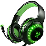 Auriculares Pacrate Game para PS4, PS5 LED Gamer Headphones