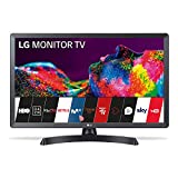 LG - 28TN515S-PZ, Monitor Smart TV de 70cm (28') con Pantalla HD LED (1366 x 768, 16:9, DVB-T2/C/S2, WiFi, 5ms, 250 CD/m2, 5M:1, Miracast, 10W, 1 x HDMI 1.3, 1 x USB 2.0), color negro