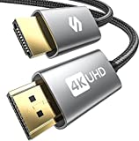 Silkland Cable HDMI 2 Metros 4K, Cable HDMI 2.0 18Gbps Soporte ARC, HDR, 3D, 4K @ 60Hz, 2K @ 144Hz, 1080P, Ethernet, Cable HDMI para TV, Soundbar, PC, Blu-Ray, PS4/5, Xbox One/ 360, Proyector
